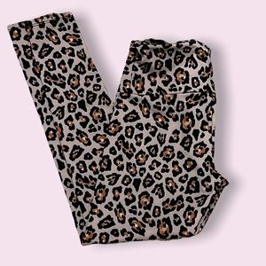 Leopard 🐆 Print Leggings by Onzie, S/M | EUC